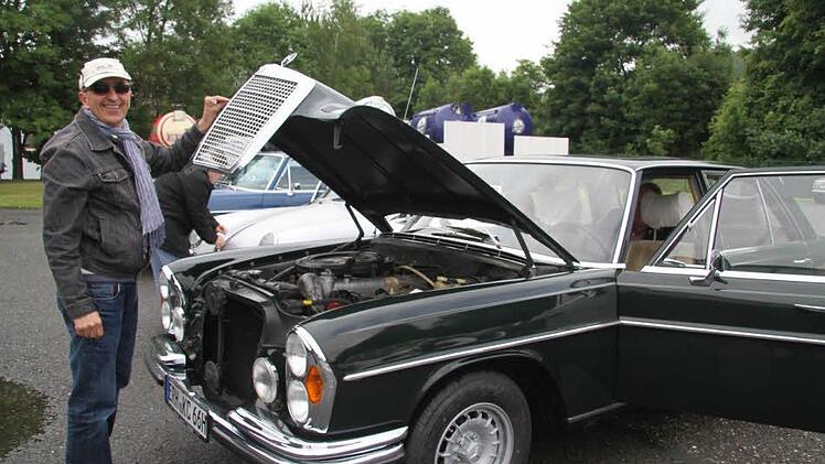 Impressionen vom Oldtimer-Treffen in Kulmbach.  Foto: Sonja Adam