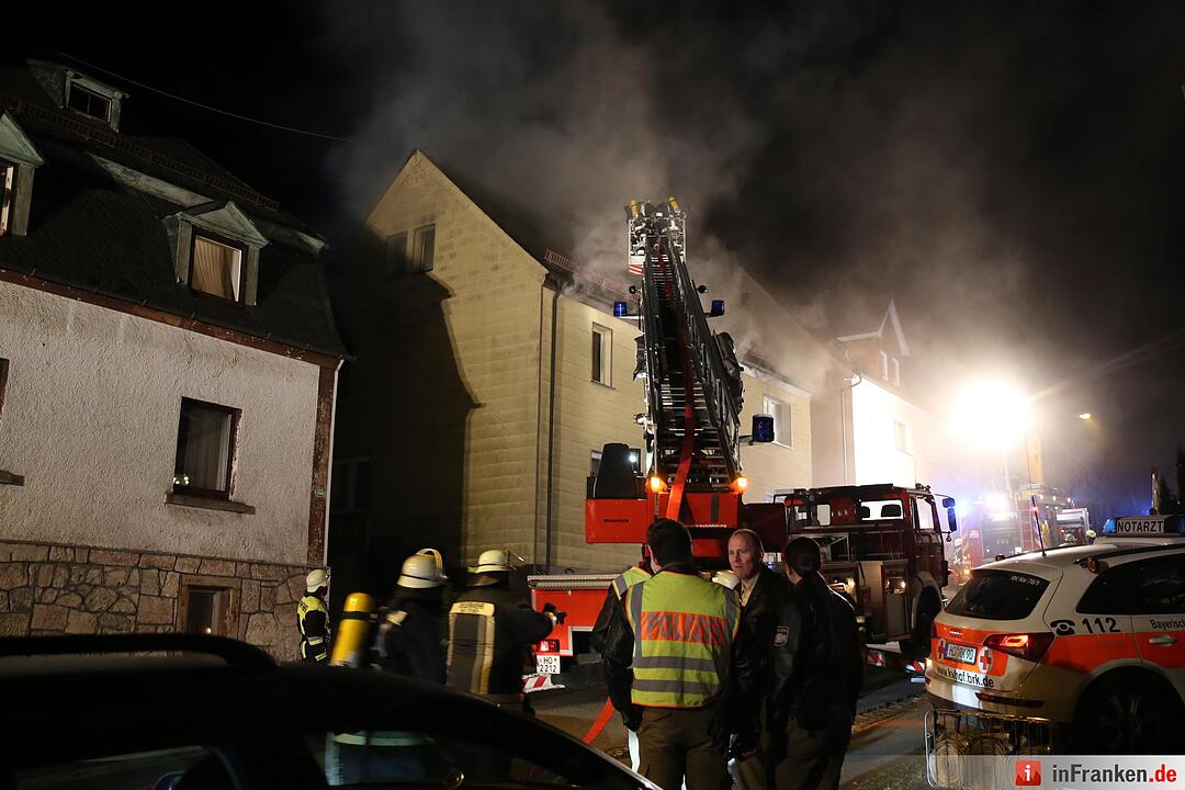 Mann stirbt bei Brand in Geroldsgrün