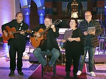 "4 Souls" bei einem früheren Konzert  Foto: Blum, Archiv