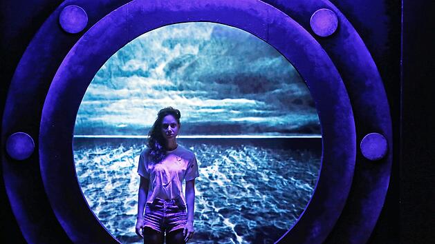 Eine Szene aus dem spannenden St&uuml;ck "Passagier 23" Foto: PR