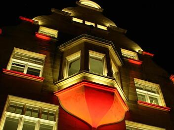 Das Flaggschiff der Veranstaltungen von Kronach Creativ: das Lichtevent "Kronach leuchtet". Foto: Archiv