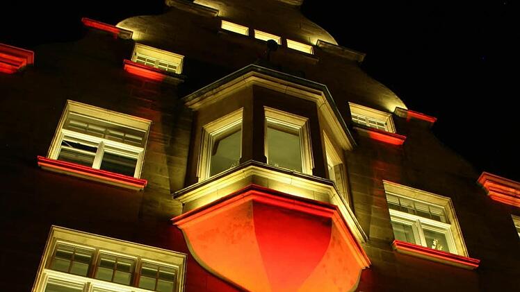 Das Flaggschiff der Veranstaltungen von Kronach Creativ: das Lichtevent "Kronach leuchtet". Foto: Archiv