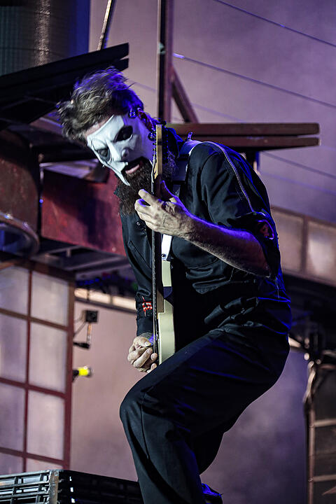 Der Headliner des Samstagabends: Slipknot rocken die Bühne bei RiP 2019