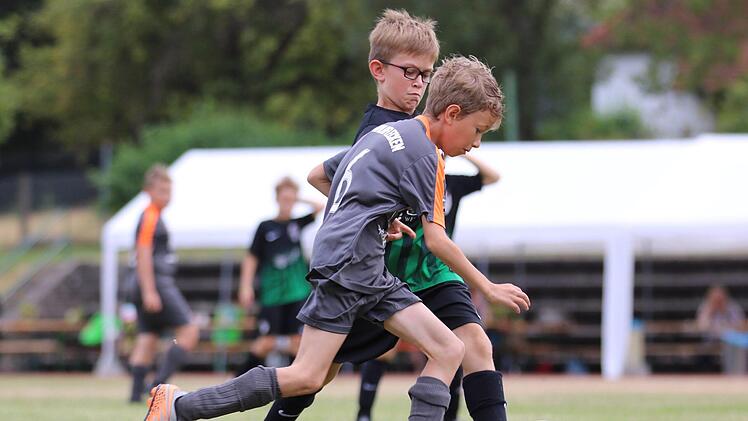 Schnappschüsse vom U11-Turnier beim SV Wildflecken. Foto: Fabio Mathea