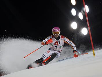 Linus Stra&szlig;er geh&ouml;rt zu den deutschen Stars im Slalom. Zweimal hat er schon auf der Planai gewonnen.