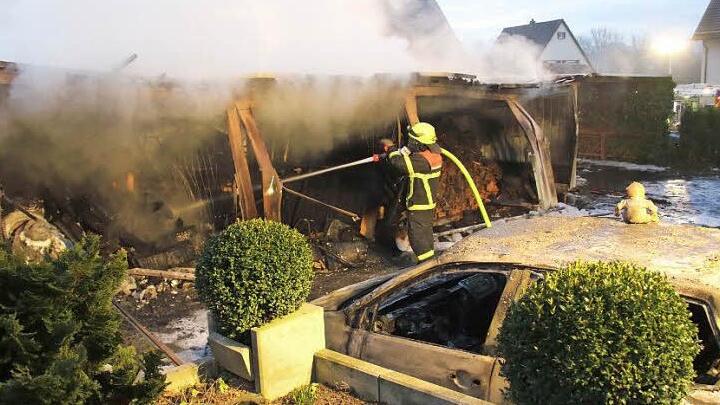 Rund 60 000 Euro Schaden entstanden bei einem Brand in Waldsachsen. Foto: Michael Stelzner