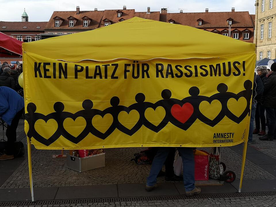 Demonstrationen in Bamberg: III. Weg und Gegendemo