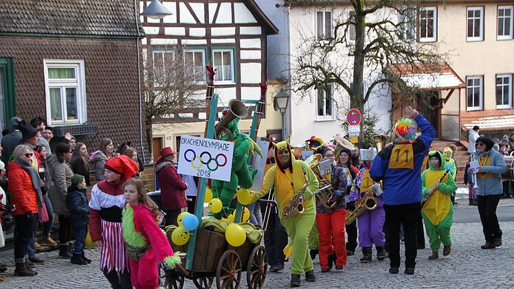 Faschingszug Bad Brückenau 2018 Foto: Ulrike Müller