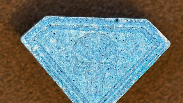 Ecstasy-Pille &laquo;Blue Punisher&raquo;