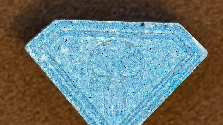 Ecstasy-Pille «Blue Punisher»