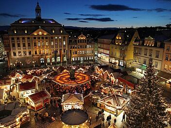 Der Coburger Weihnachtsmarkt Foto: TC Coburg