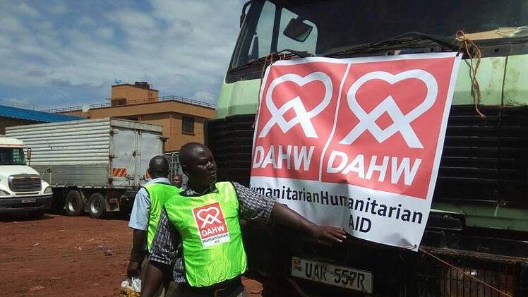 Der Hilfs-Truck startete in der ugandischen Hauptstadt Kampala.  Foto: DAHW