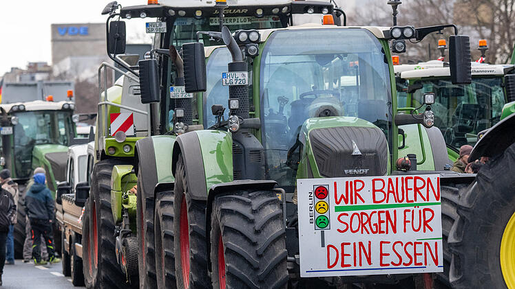 Bauernprotestfahrt im Raum Main-Spessart: Hier sind erhebliche Verkehrseinschr&auml;nkungen angek&uuml;ndigt