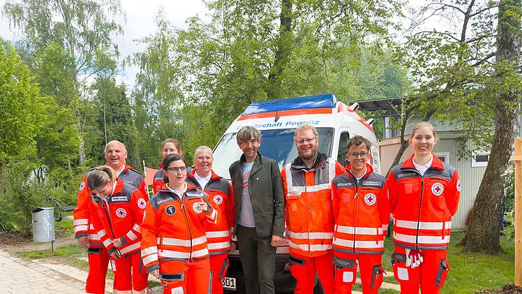Pegnitz: BRK sichert den Bratwurstgipfel ab