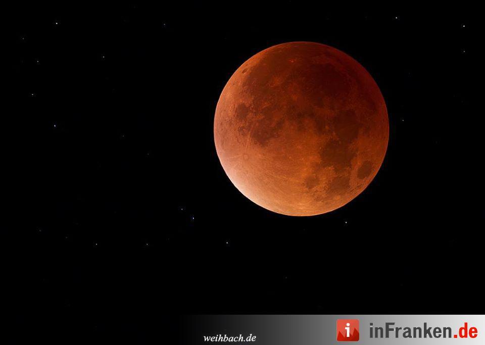 Leserfotos: Blutmond über Franken