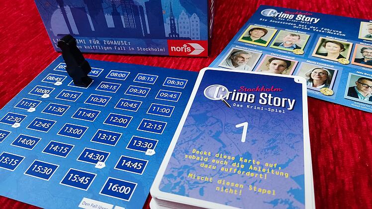 Spiele-Test Crime Story Stockholm - Rezension des Krimi-Spiels