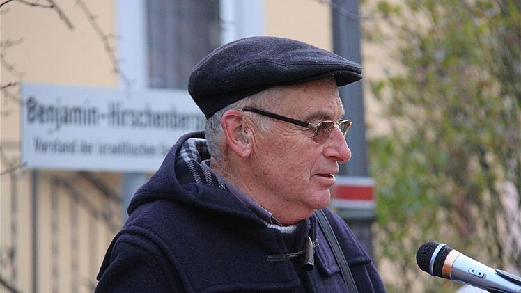 Michael Mence (beim Einweihungstermin "Hirschenberger" in Westheim).