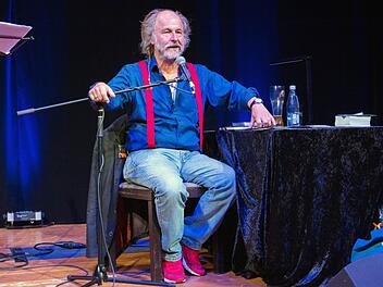 Ein Bestseller-Autor zu Gast beim Literatur-Festival in Haßfurt: Klaus-Peter Wolf. Fotos: Ulrike Langer