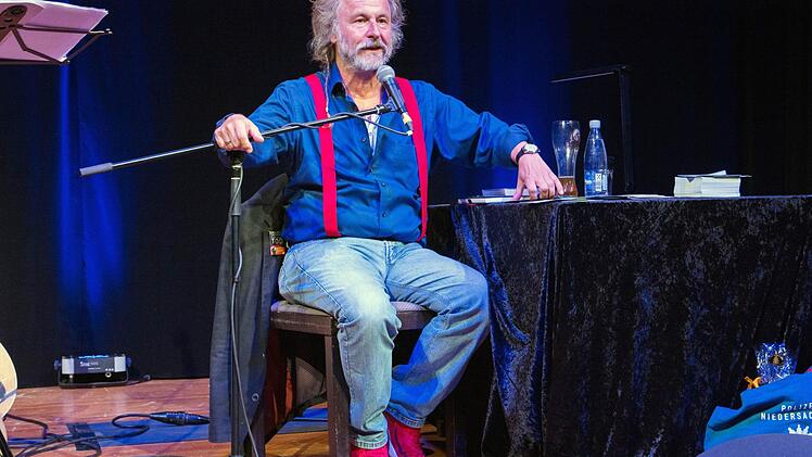 Ein Bestseller-Autor zu Gast beim Literatur-Festival in Haßfurt: Klaus-Peter Wolf. Fotos: Ulrike Langer