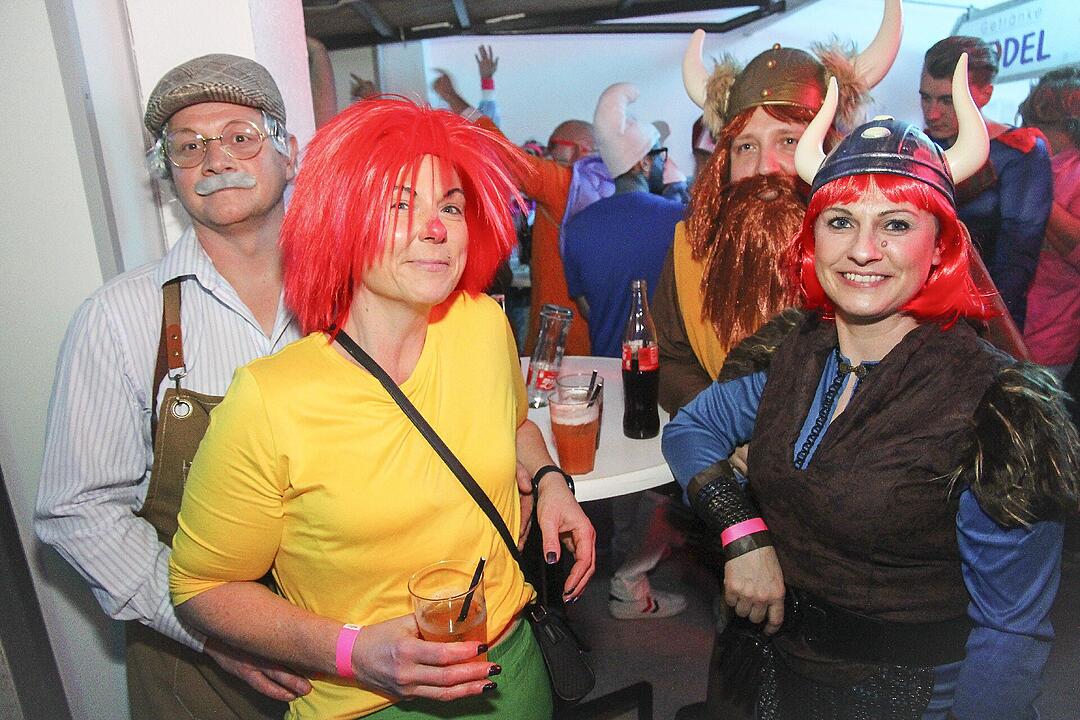 Super Stimmung beim Blütenfasching
