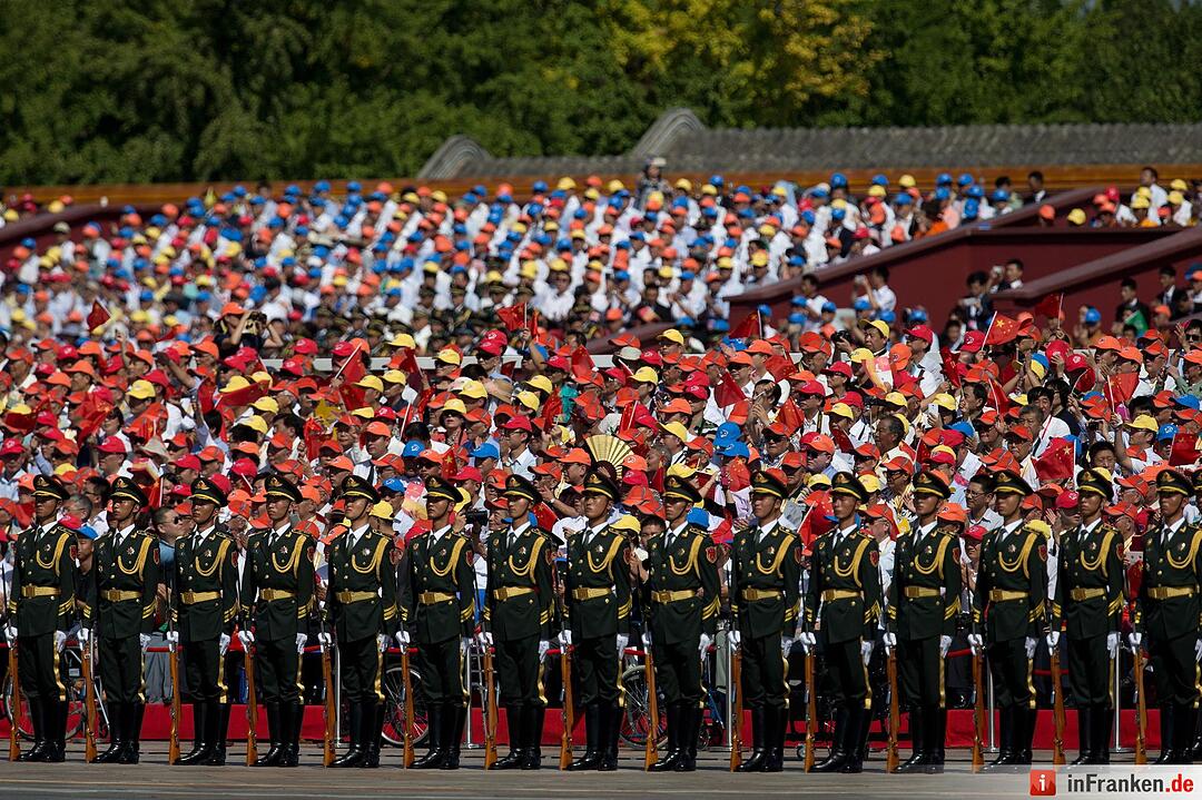 Militärparade in China