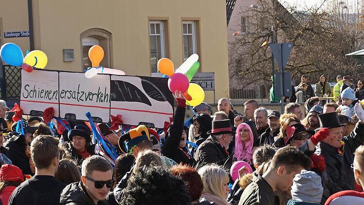 Der Bau der ICE-Strecke war ein gern aufgegriffenes Thema.