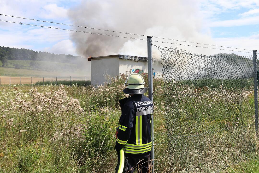 Kreis Bamberg: Brand in Solarpark Unterhaid