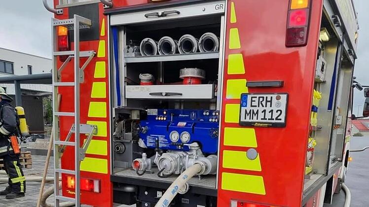 Feuerwehreinsatz in Mühlhausen: Brand in Wohnhaus