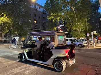Einsatz von Golfcarts f&uuml;r Stadtrundfahrten in Rom