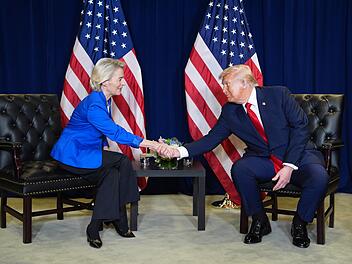 Von der Leyen und Trump