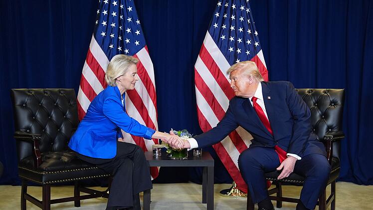 Von der Leyen und Trump