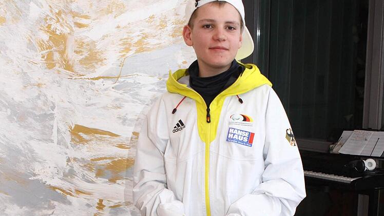 Maximilan Jäger mach sich am Donnerstag auf die Reise zum am 2. Winter-Jugendlager in Sotschi. Foto: Thomas Jäger