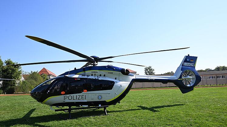 Vorstellung eines neuen Polizeihubschraubers