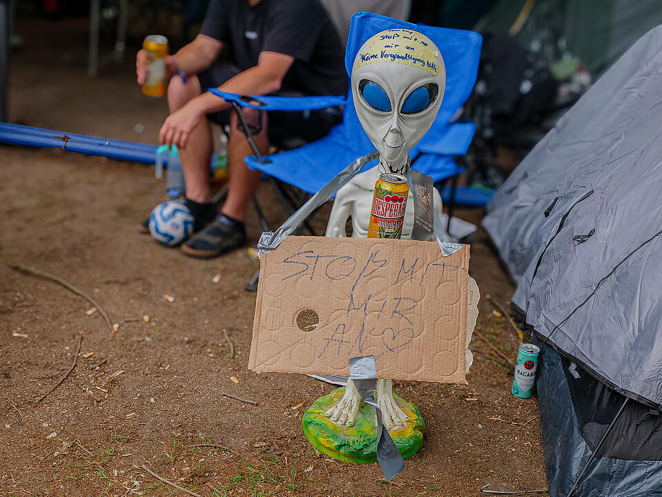 4 Tage Camping, 3 Tage Konzerte