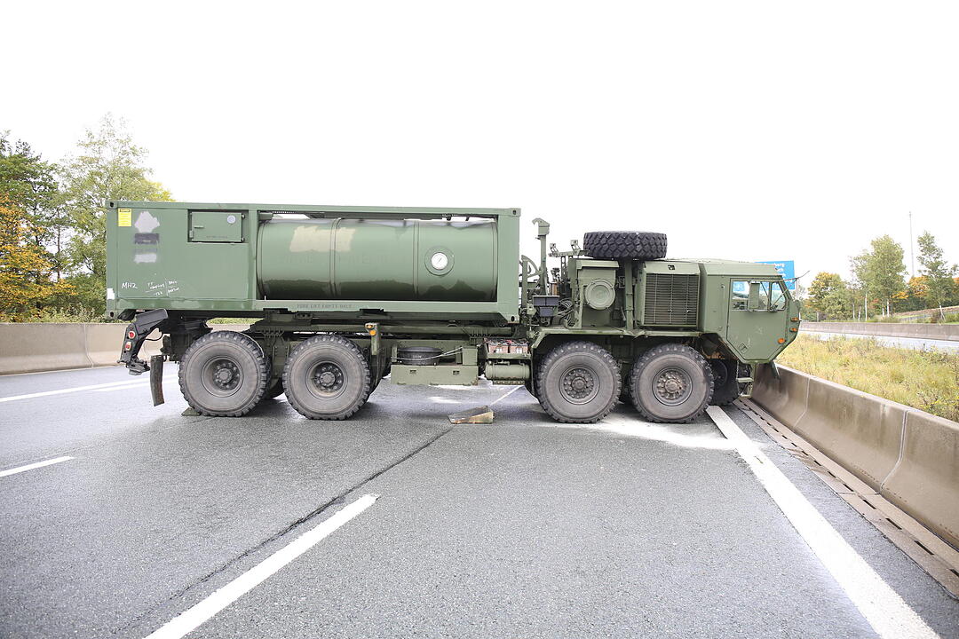 Unfall auf der A9 in Oberfranken