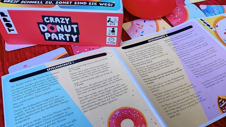Crazy Donut Party im Test - witziges kurzes Reaktionsspiel