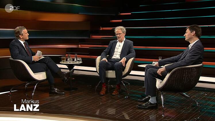 Am Donnerstagabend besch&auml;ftigte Markus Lanz (links) mit seinen G&auml;sten die Ost-West-Debatte.