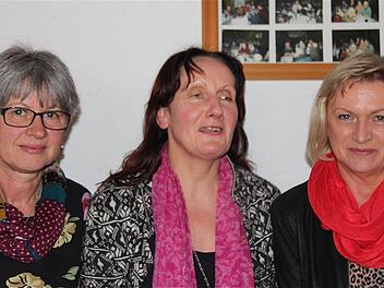 Personelle Veränderungen: Anita Müller, Astrid Mützel und Christine Koberstein übernahmen neue Funktionen beim VdK (von links).