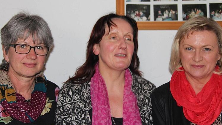 Personelle Veränderungen: Anita Müller, Astrid Mützel und Christine Koberstein übernahmen neue Funktionen beim VdK (von links).