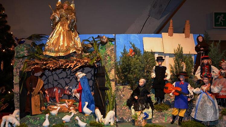 Die Weihnachtskrippe aus St. Annaberg in Schlesien