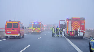 Glatteisunfall auf A 7