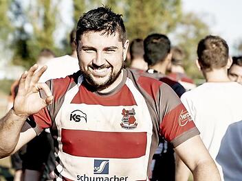 Coburgs Rugby-Trainer Kevin Braun freut sich bereits auf den Wiederstart. Er hat sich dafür bestens vorbereitet.
