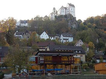Die Kindertagesstätte in Egloffstein wird derzeit energetisch saniert und bald auch erweitert. Foto: Reinhard Löwisch