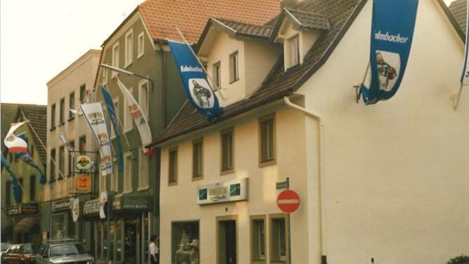 Bis 2003 war hier der Raumausstatter Symalla beheimatet.   Foto: privat