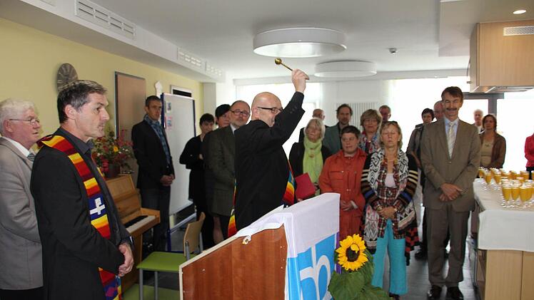 Bernd Grosser und Sven Steffan nahmen die Weihe vor.