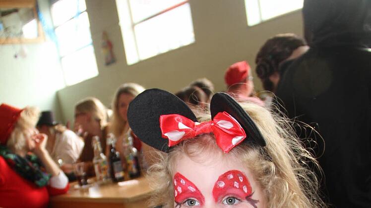 Selbst die Kleinsten waren kostümiert.