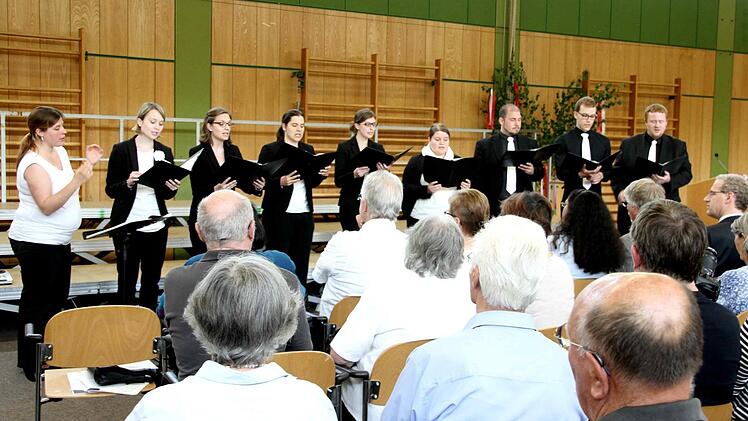 Das Vokalenensemble "Ton in Ton" Foto: Richard Sänger