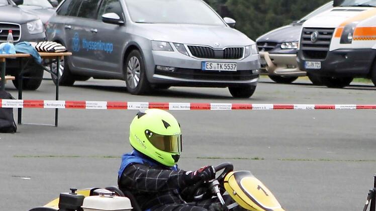 Benjamin Scherbel aus Nordhalben hatte beim Heimrennen das Glück nicht auf seiner Seite und wurde Elfter.  Foto: Michael Wunder