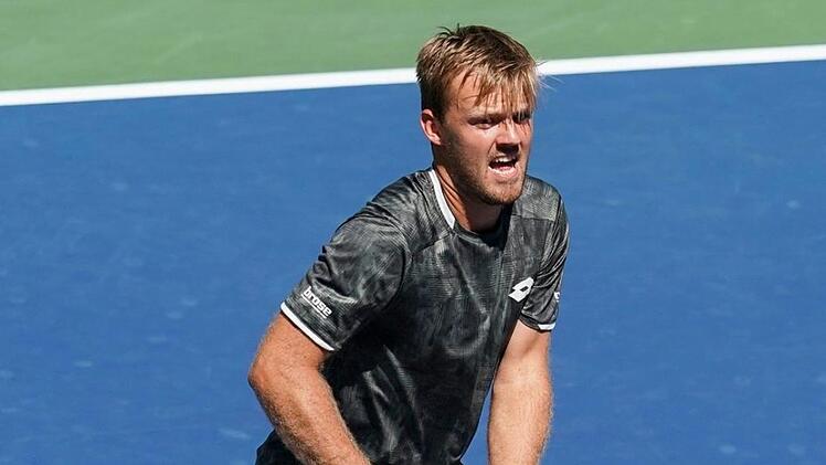 Kevin Krawietz schaffte es bei den US-Open mit seinem Doppelpartner Andreas Mies bis ins Halbfinale.Foto: Hasenkopf