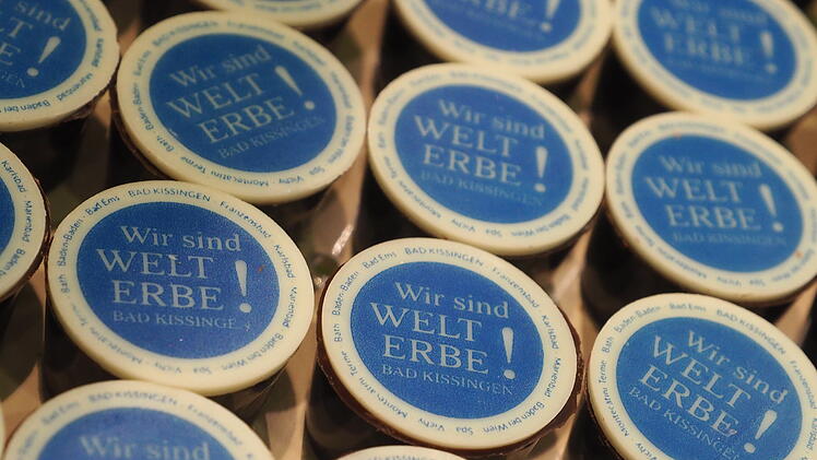 Bad Kissingen: S&uuml;&szlig;e Kreation f&uuml;r das Welterbe - "passt hervorragend zu Bad Kissingen"